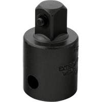 Socket Adapter, Impact, 1/2" Drive, 3/8" Socket, 1-7/16" L Sécurité Médic