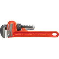 Heavy-Duty Cast Iron Pipe Wrench, 3/4" Jaw Capacity, 6" Long, Powder Coated Finish, None Handle Sécurité Médic