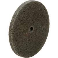 Disque unitaris&eacute; Standard Abrasives, 3" x 1/4", Arbre de 1/4", Grain de Fin, Oxyde d'aluminium Sécurité Médic