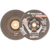 HP Grinding and Cutting Wheel, 6" x 1/4", 5/8"-11 Arbor, Aluminum Oxide, Type 27 Sécurité Médic