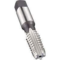 Taraud machine &agrave; denture altern&eacute;e pour tuyau, 1"-11,5, 5 cannelures, 115 mm lo, Conique, Acier rapide Sécurité Médic