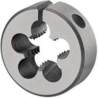 Round Adjustable Die, 10-24 Thread, High Speed Steel Sécurité Médic