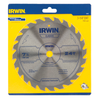 Contractor Saw Blades - Classic Series Saw Blades, 7-1/4", 24 Teeth, Wood Use Sécurité Médic