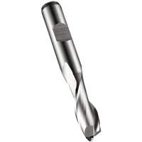 Square End Slot Drill, 1/4" Dia., 66 mm L, 10 mm Shank, High Speed Cobalt Sécurité Médic