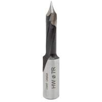 Through-Hole Carbide Tipped Drill, 7 mm Diameter Sécurité Médic