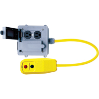 GFCI Quad Outlet Boxes, 120 V, 15 A, 6' Cord Sécurité Médic