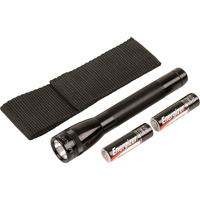 Mini&reg; Flashlights, Incandescent, 14 Lumens, AA Batteries Sécurité Médic