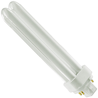 Compact Fluorescent Lamps, T4, 26 W, 3500 K, G24Q-3 Base, 12000 hrs. Sécurité Médic