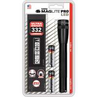 Mini&reg; PRO Flashlight, LED, 332 Lumens, AA Batteries Sécurité Médic