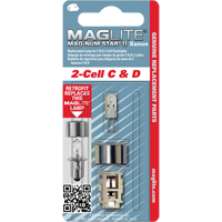 Replacement Bulb for 2-Cell C & D Flashlights Sécurité Médic