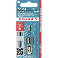 Replacement Bulb for 3-Cell C & D Flashlights Sécurité Médic