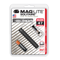 Solitaire&reg; Flashlights, LED, 47 Lumens, AAA Batteries Sécurité Médic
