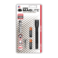 Mini&reg; Flashlights, LED, 100 Lumens, AAA Batteries Sécurité Médic