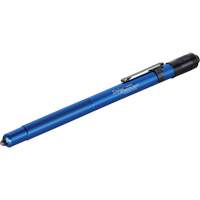 Lampe stylo Stylus, DEL, 11 lumens, Corps en Aluminium, piles AAAA, Compris Sécurité Médic