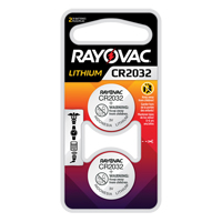 CR2032 Lithium Coin Cell Batteries, 3 V Sécurité Médic