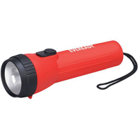 Industrial General Purpose Flashlight, LED, 25 Lumens, D Batteries Sécurité Médic