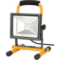 Portable Work Light, LED, 20 W, 2500 Lumens, Aluminum Housing Sécurité Médic