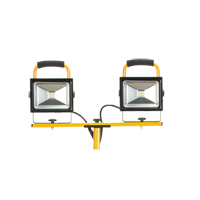 Twin-Head Work Light, LED, 40 W, 4800 Lumens, Aluminum Housing Sécurité Médic