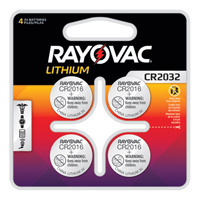 CR2032 Lithium Coin Cell Batteries, 3 V Sécurité Médic