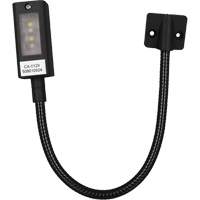 LED Gooseneck Maplight, 1 W, LED, 12" Neck, Black Sécurité Médic