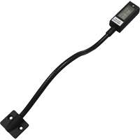 LED Gooseneck Maplight, 1 W, LED, 12" Neck, Black Sécurité Médic