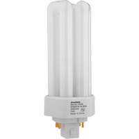 Dulux&reg; D/E/IN Amalgam Triple-Tube Compact Fluorescent Lamp, T (T4), 42 W, 3500 K, G24Q-4 Base, 16000 hrs. Sécurité Médic