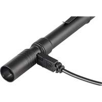 Lampe de poche stylo USB Stylus Pro, DEL, 350 lumens, Corps en Aluminium, piles Rechargeable, Compris Sécurité Médic