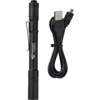 Lampe de poche stylo USB Stylus Pro, DEL, 350 lumens, Corps en Aluminium, piles Rechargeable, Compris Sécurité Médic