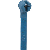 Attache-c&acirc;ble d&eacute;tectable, Longueur 7-4/13", R&eacute;sistance &agrave; la traction 50 lb, Bleu Sécurité Médic