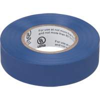 Electrical Tape, 19 mm (3/4") x 18 M (60'), Blue, 7 mils Sécurité Médic