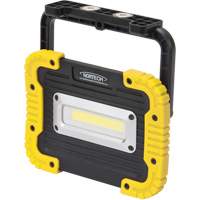 Portable Work Light, LED, 10 W, 1000 Lumens, Plastic Housing Sécurité Médic