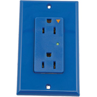 Surge Protective Isolated Decora&reg; Outlet Sécurité Médic