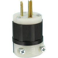 Hospital Grade Extension Plug, Nylon, 15 Amps, 125 V Sécurité Médic