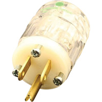 Hospital Grade Extension Plug, Nylon, 15 Amps, 125 V Sécurité Médic