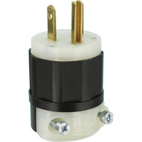 Hospital Grade Extension Plug, Nylon, 20 Amps, 125 V Sécurité Médic
