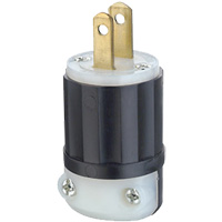 Hospital Grade Extension Plug, Nylon, 15 A, 125 V Sécurité Médic