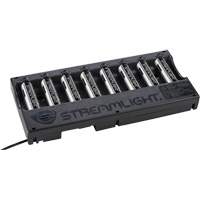 8-Unit USB Battery Charger & Batteries Sécurité Médic