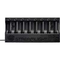8-Unit USB Battery Charger & Batteries Sécurité Médic