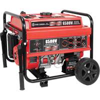 Electric Start Gas Generator with Wheel Kit, 6500 W Surge, 5000 W Rated, 120 V/240 V, 20 L Tank Sécurité Médic