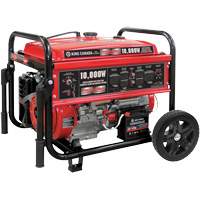 Gasoline Generator with Electric Start, 10000 W Surge, 7500 W Rated, 120 V/240 V, 25 L Tank Sécurité Médic