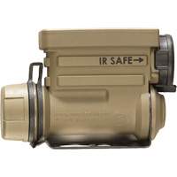 Sidewinder Compact&reg; II Military Model Hands Free Light, LED, 55 Lumens, 6 Hrs. Run Time, AA Batteries Sécurité Médic