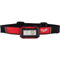 Magnetic Headlamp & Task Light, LED, 450 Lumens, 2.5 Hrs. Run Time, Rechargeable Batteries Sécurité Médic