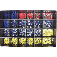 600-Piece Vinyl Insulated Terminals Kit Sécurité Médic