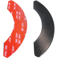 Safety Whip&reg; Beacon Adhesive Back Mounting Plates for Non-Metallic Surfaces Sécurité Médic