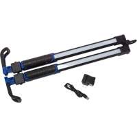 Baladeuse sous-capot pliante, Crochet, Rechargeable, 1400 lumens Sécurité Médic