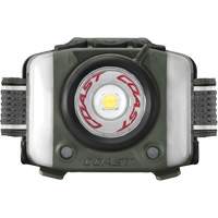 Lampe frontale FL97R &agrave; trois couleurs avec syst&egrave;me Twist Focus et commande vocale, DEL, 830 lumens, 2 hres de fonctionnement, piles Rechargeable Sécurité Médic